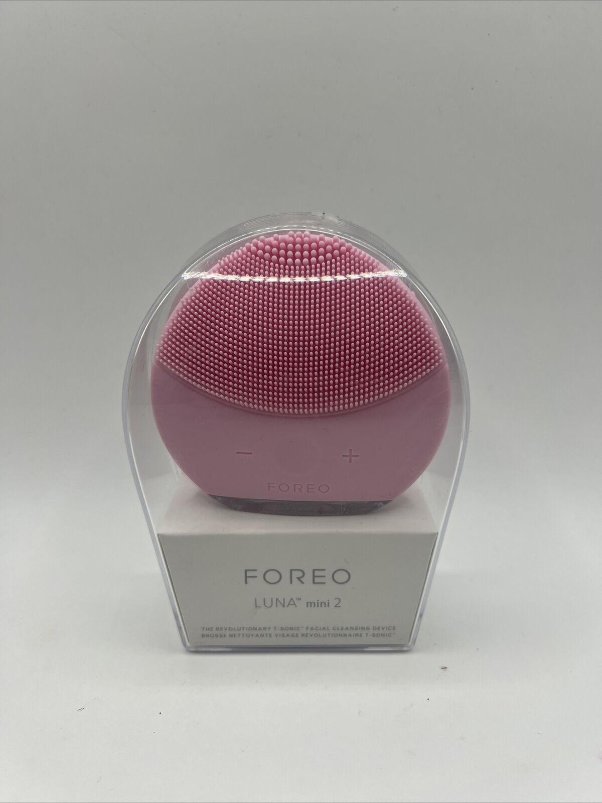 Foreo Luna Mini 2 T-Sonic Facial Cleansing Device Pearl Pink NIB