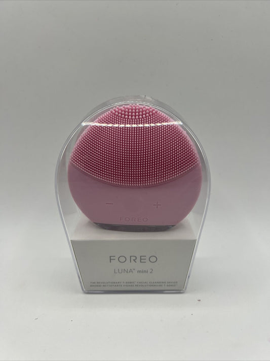 Foreo Luna Mini 2 T-Sonic Facial Cleansing Device Pearl Pink NIB