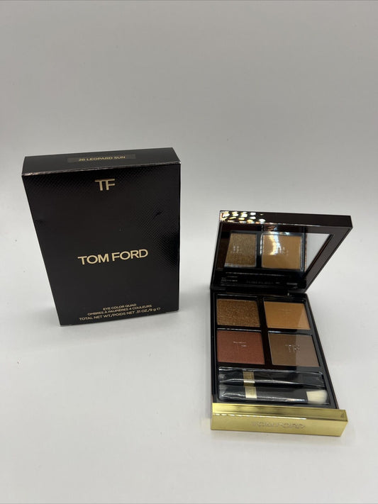 Tom Ford Eye Color Quad 26 Leopard Sun Palette Full Size .31oz NIB Limited Rare