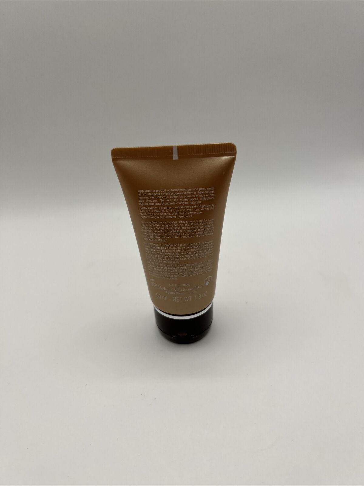 Dior Bronze Self Tanning Jelly Gradual Sublime Glow 1.8 Oz