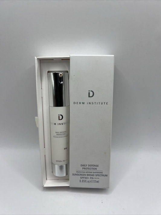 Derm Institute Daily Defense Protection SPF 50+ 0.85 oz *New in Box*