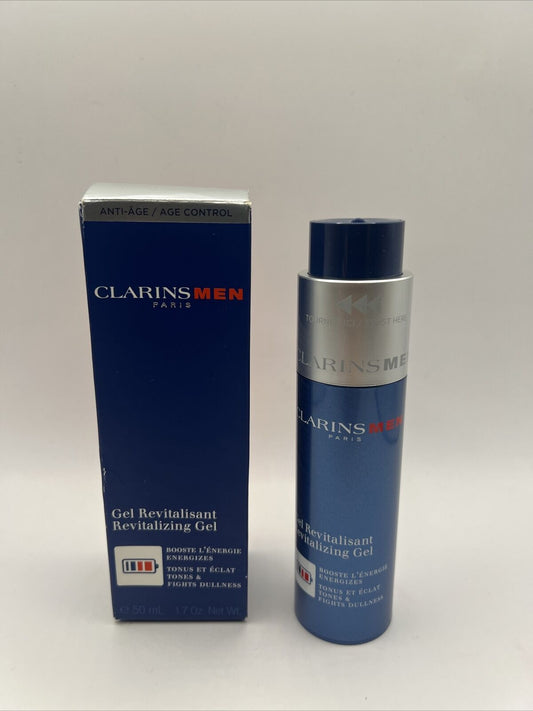 Clarins Men Revitalizing Gel 1.7oz- NEW IN BOX