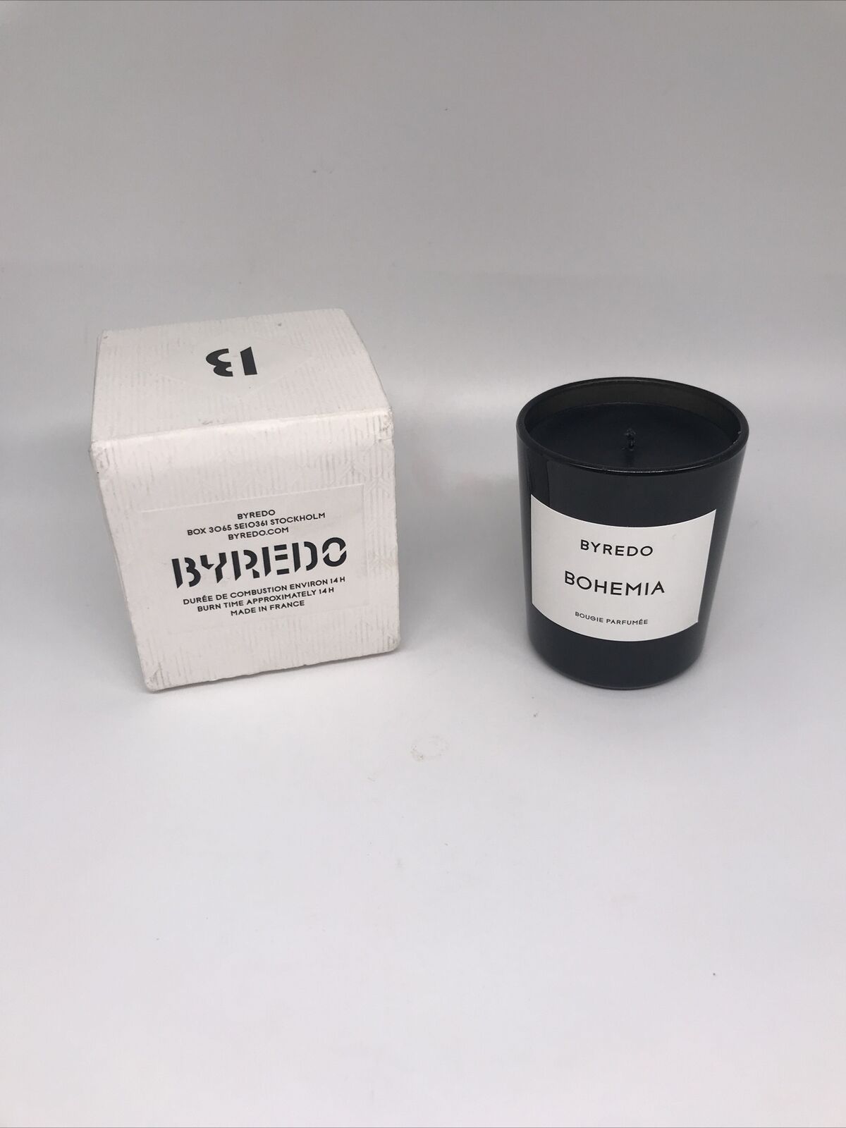 Byredo Bohemia Fragranced Candle 2.4 oz New In Box