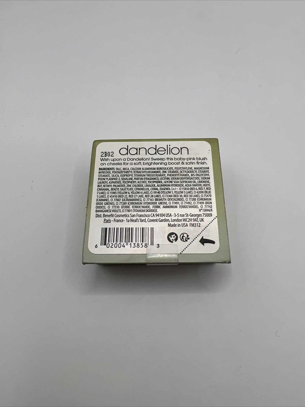 benefit dandelion blush Mini SEALED