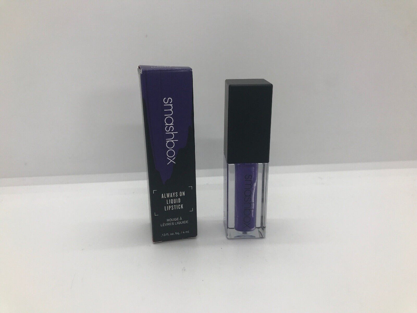 Smashbox Always On Liquid Lipstick (ultra violet) 0.13oz/4ml New In Box 