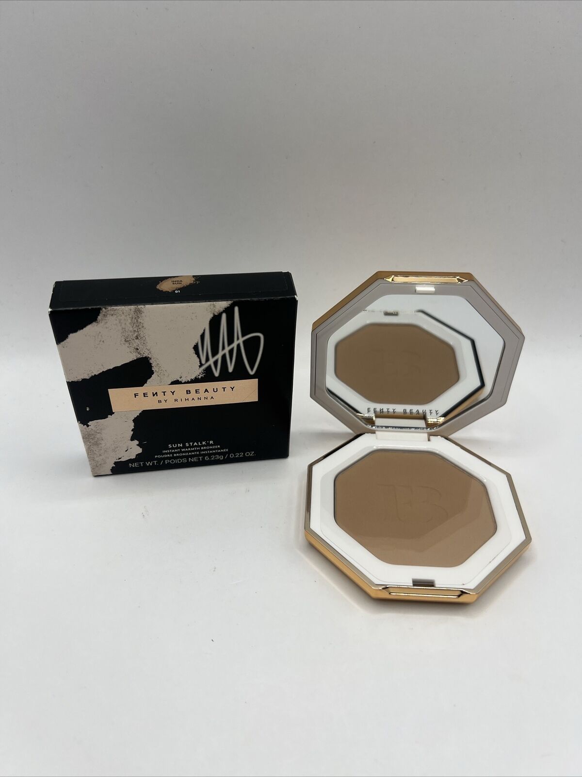 FENTY BEAUTY Sun Stalk'r Instant Warmth Bronzer - Inda Sun 01- 0.22 oz ...