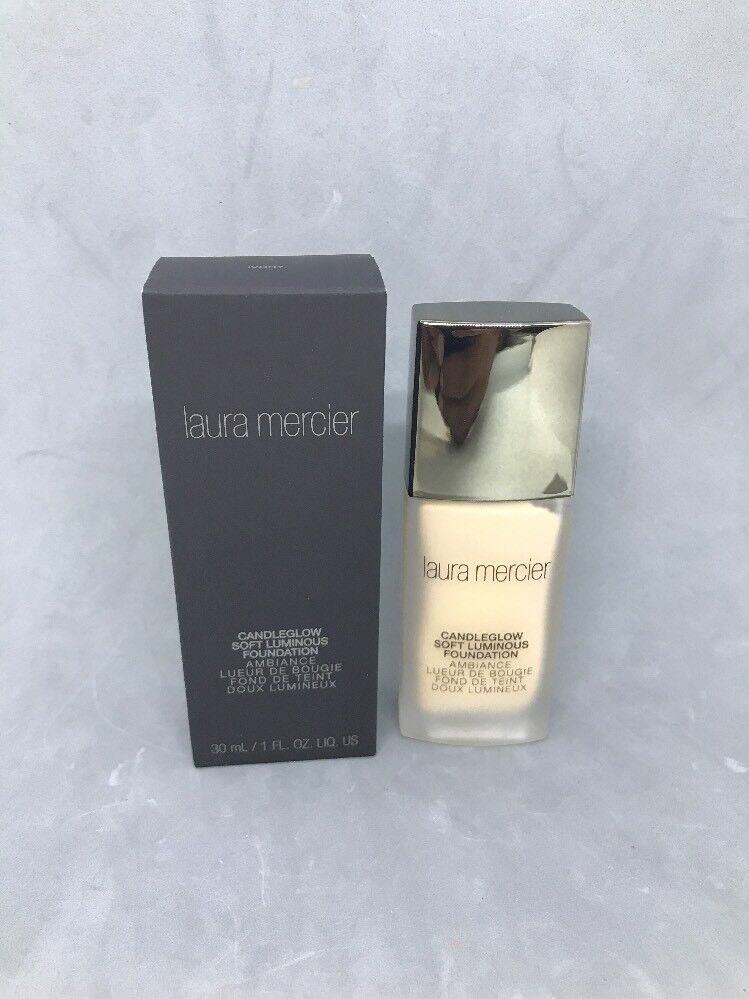 Laura Mercier Candleglow Soft Luminous Foundation Ivory ~ 1 Oz. BNIB