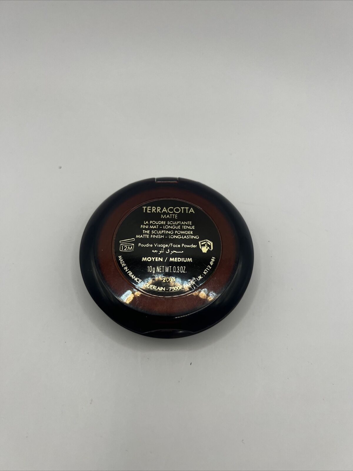 GUERLAIN TERRACOTTA MATTE THE SCULPTING POWDER MATTE FINISH - MOYEN/MEDIUM