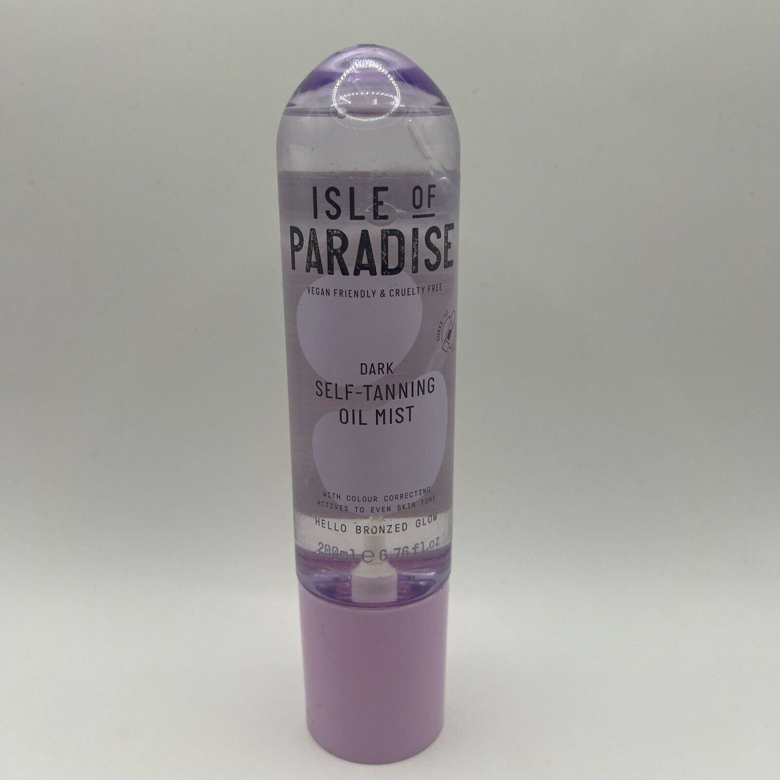 ISLE OF PARADISE SUN-KISSED GLOW SELF-TANNING OIL MIST DARK 6.76 OZ