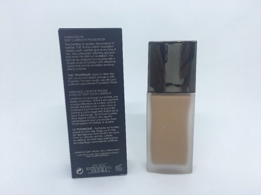 LAURA MERCIER CANDLEGLOW SOFT LUMINOUS FOUNDATION PRALINE 1 OZ  NEW IN BOX