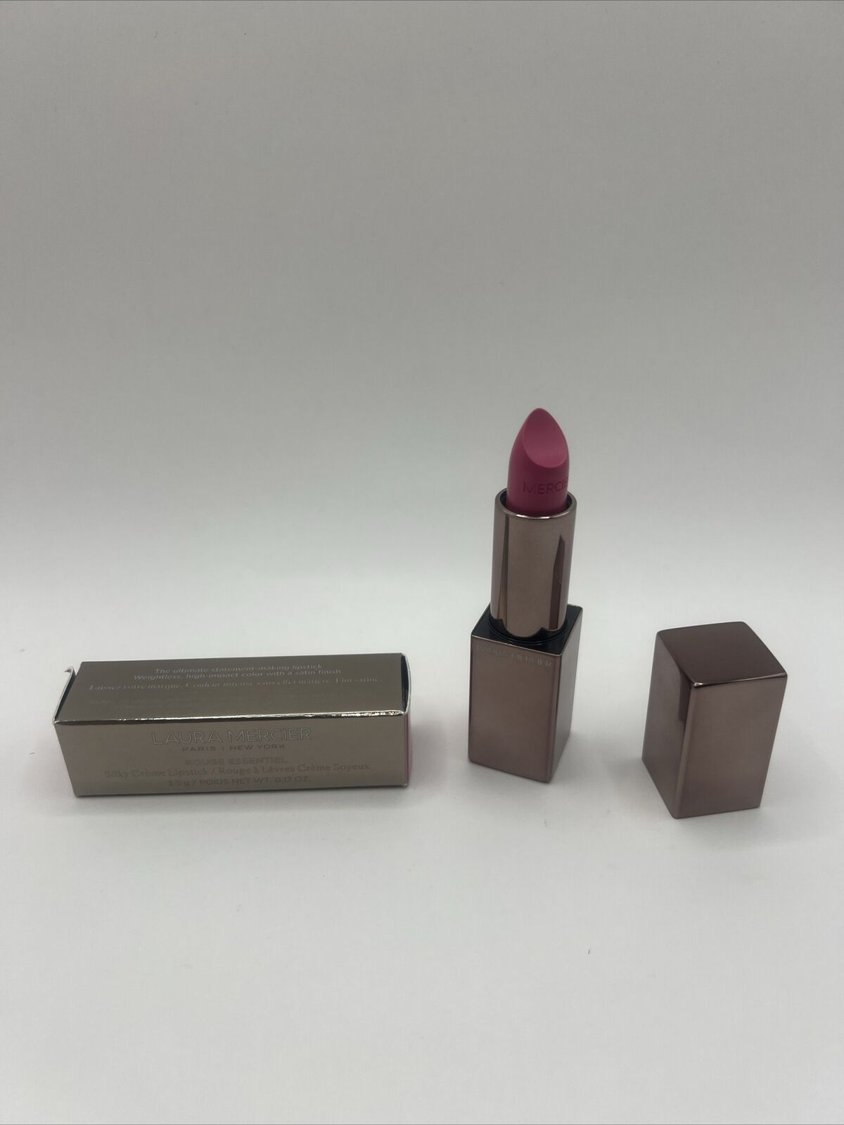 Laura Mercier Rouge Essentiel Silky Creme Lipstick BLUSH PINK 0.12 oz