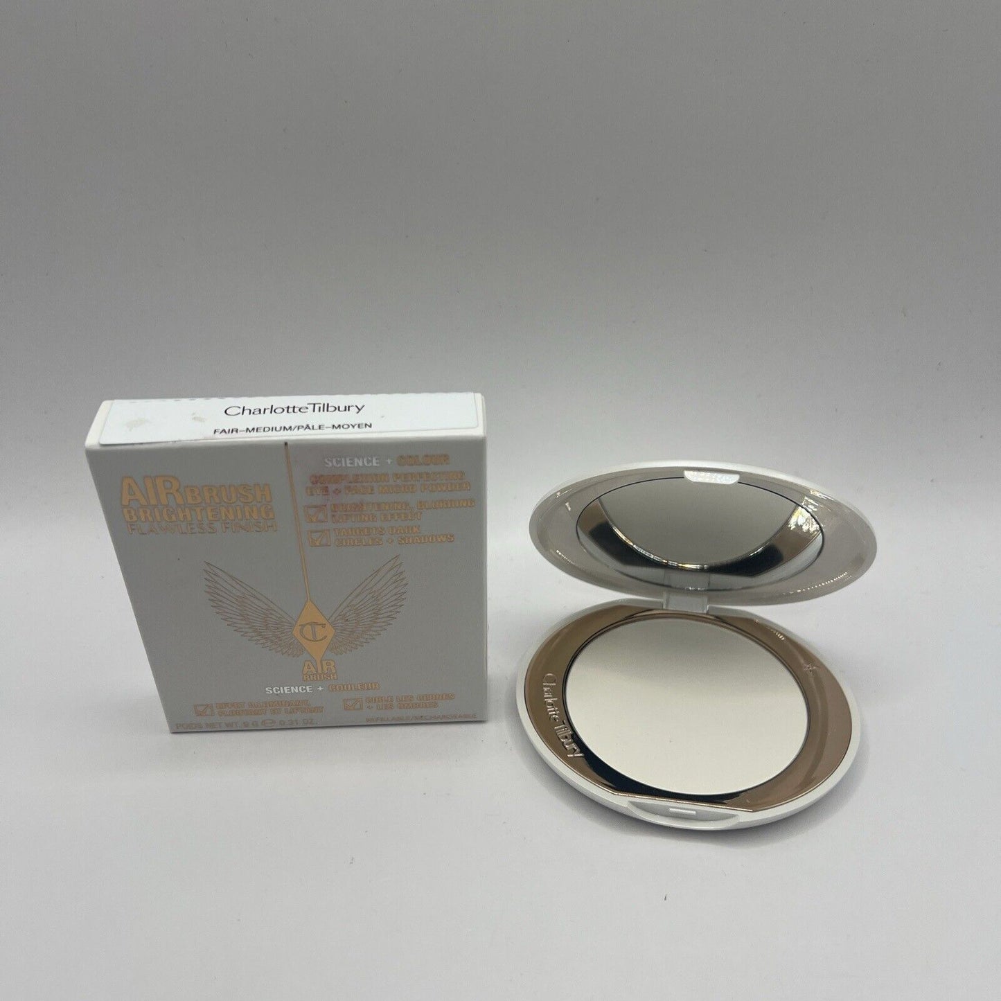 Charlotte Tilbury Airbrush Brightening Flawless Complexion Powder Fair Medium