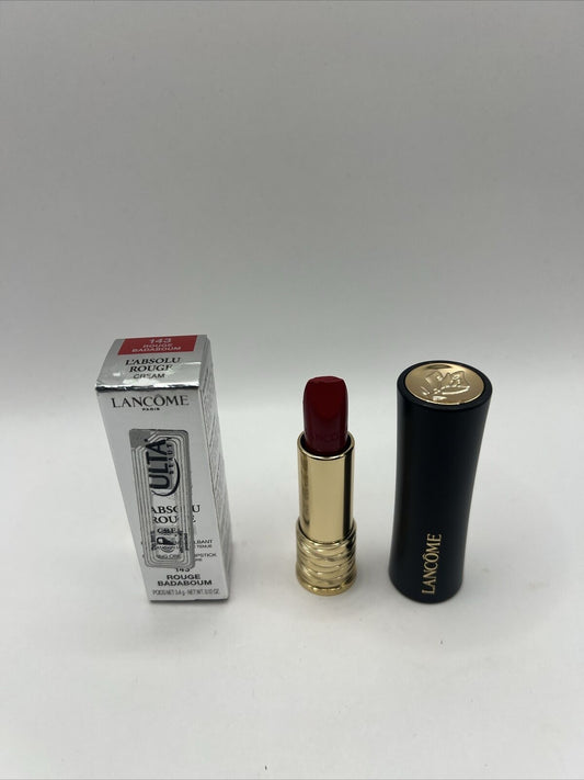 Lancome ~ L'absolu Rouge Shaping Cream Lipstick ~ #143 Rouge Badaboum ~ NIB