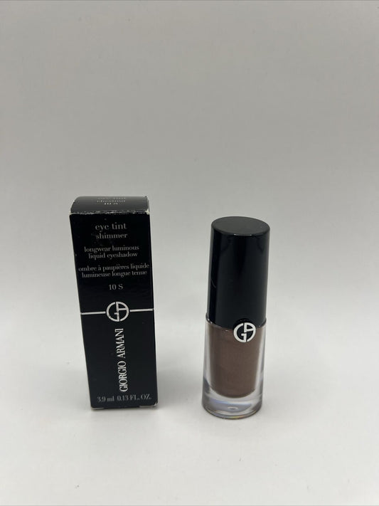 Giorgio Armani Eye Tint Shimmer  Liquid Eye Shadow Color 10 S Chestnut .13 Oz