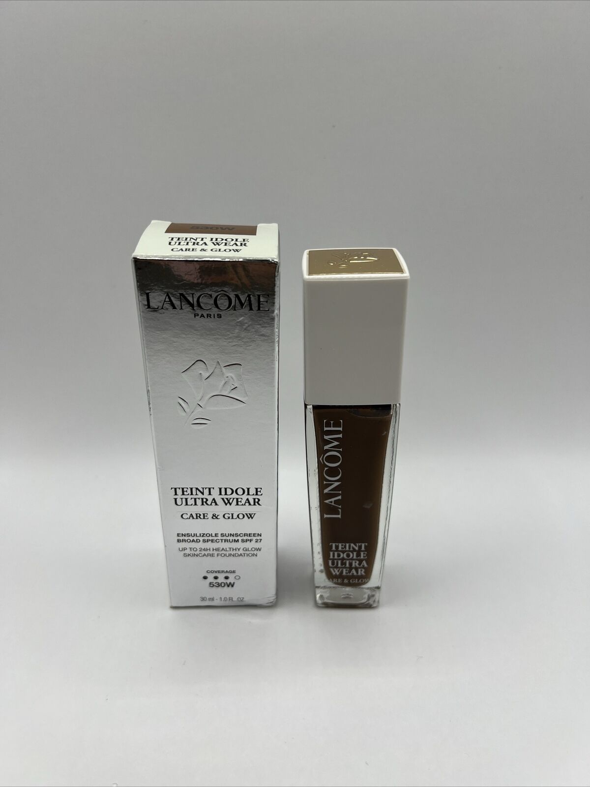 LANCOME ~ TEINT IDOLE ULTRA WEAR LONG WEAR FOUNDATION ~ # 530 (W) ~ BOXED