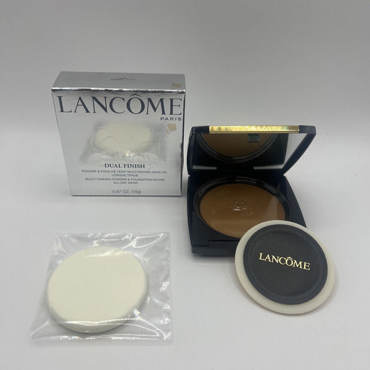 LANCOME ~ DUAL FINISH POWDER & FOUNDATION ~ # 470 SUEDE (C) ~ 0.67 OZ