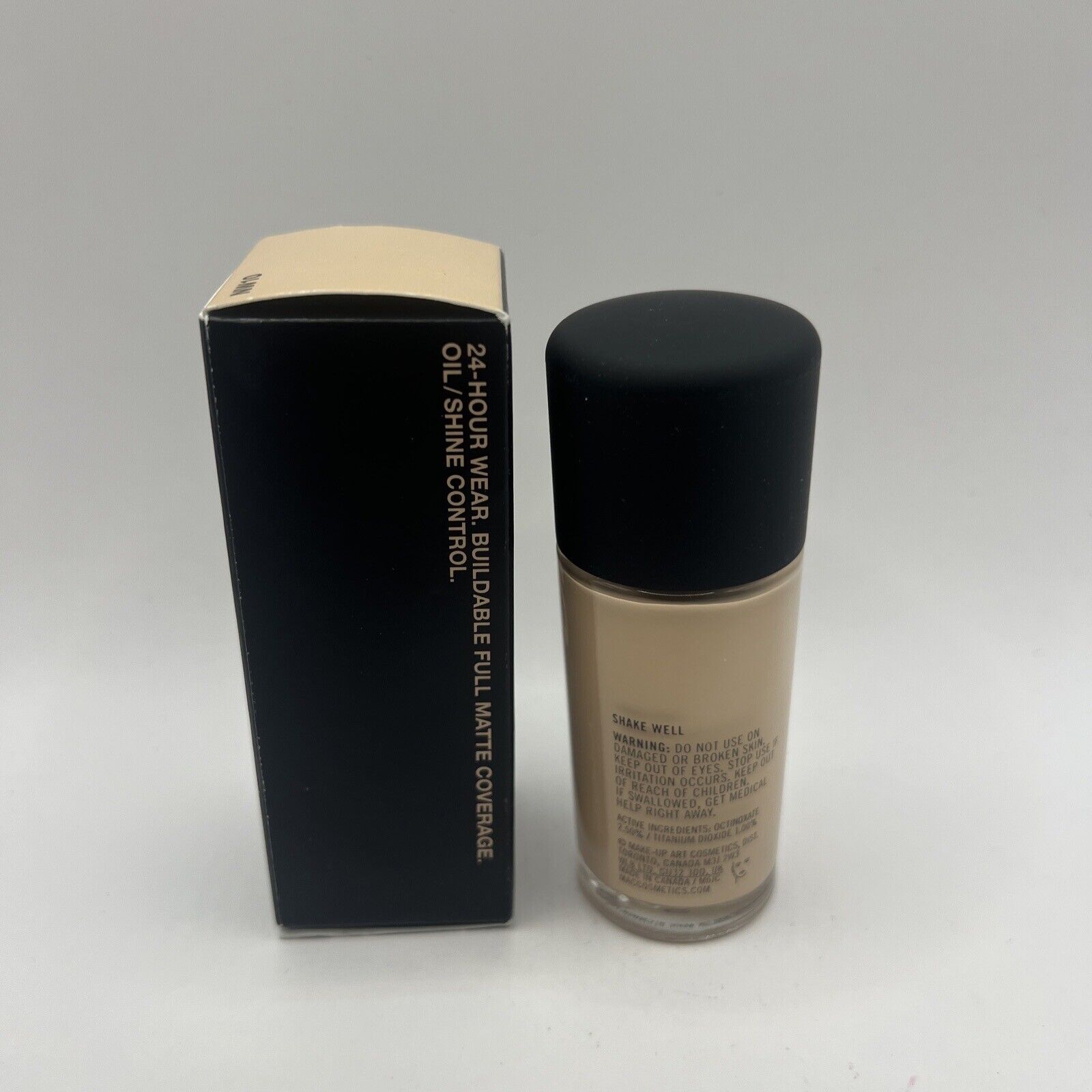 MAC Studio Fix Fluid SPF 15 Foundation - NW10 Full Size 1oz / 30ml Makeup