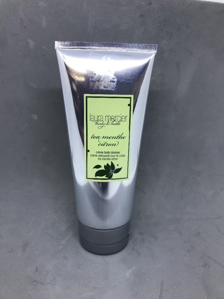 Laura Mercier TEA MENTHE CITRON Body & Bath Creme Body Cleanse 6 Oz./175ml