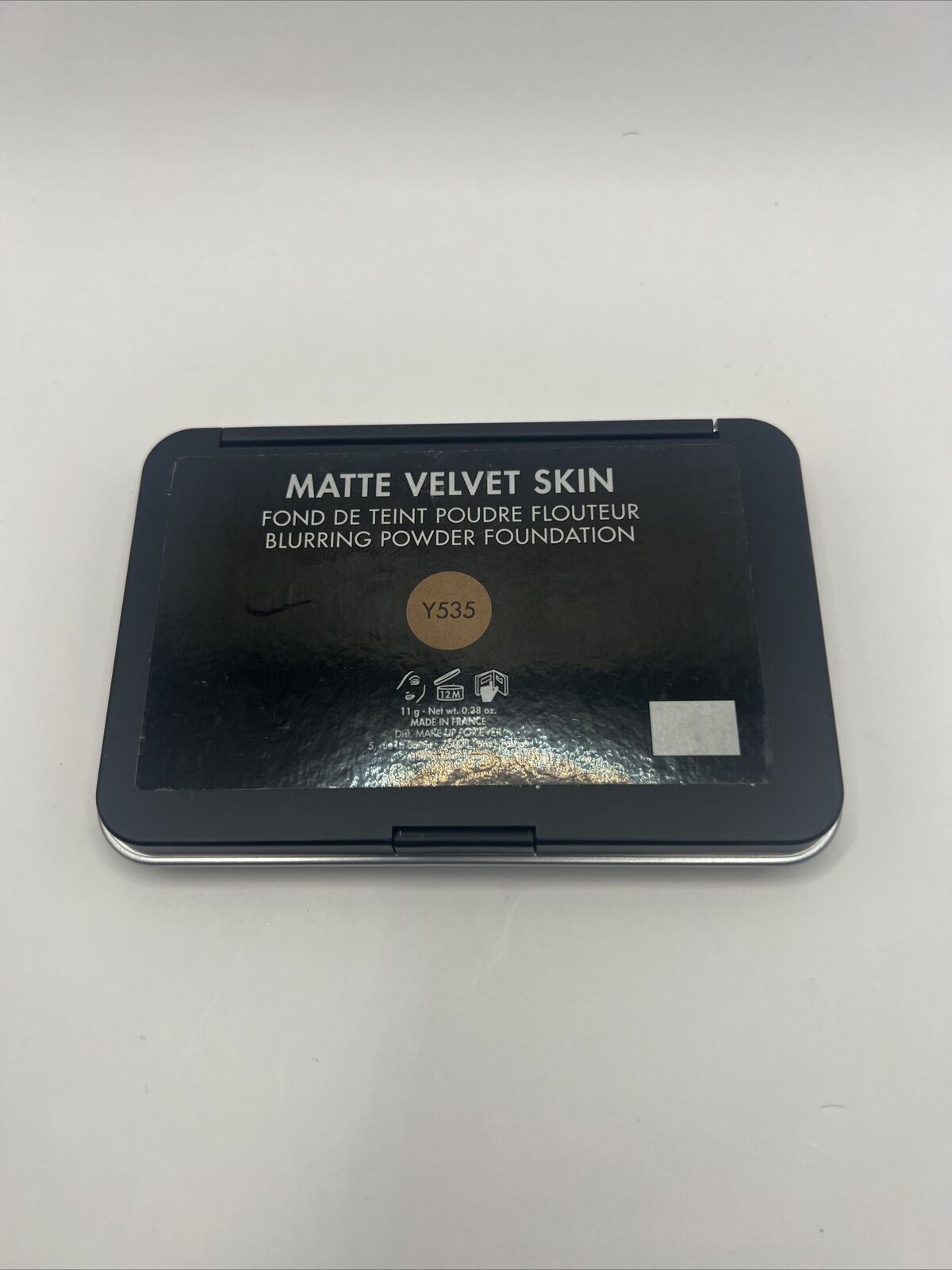 MAKE UP FOR EVER MATTE VELVET SKIN BLURRING POWDER FOUNDATION Y535 0.38 OZ