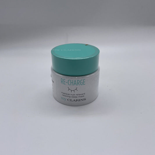 MY CLARINS Re-Charge Relaxing Sleep Mask 1.7oz NEW SEALED