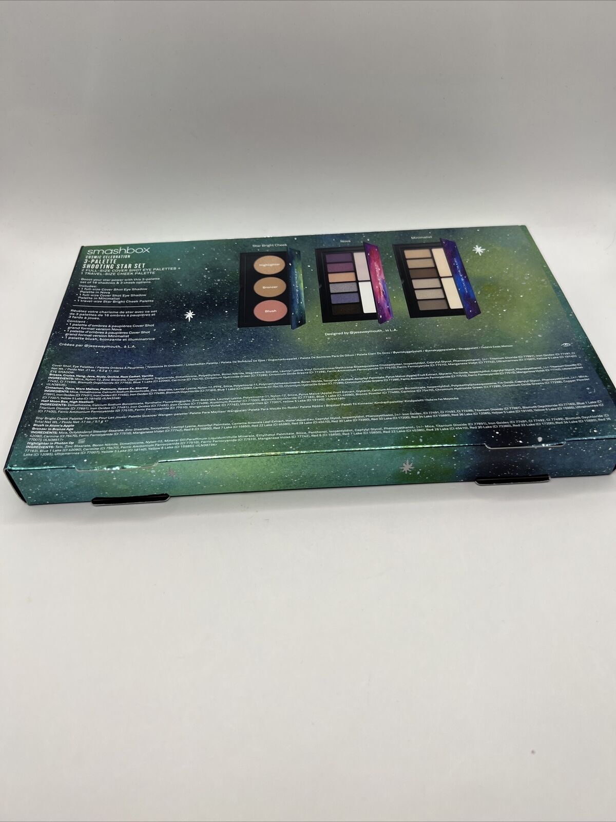 Smashbox 3-Palette Shooting Star Set ~2 Eye Palettes + 1Cheek Palette