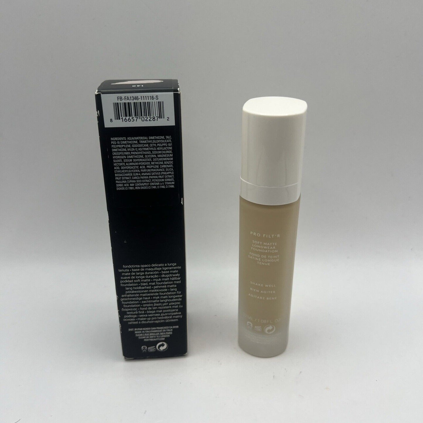 Fenty Beauty Pro Filt'r Soft Matte Longwear Foundation 140 1.08 oz