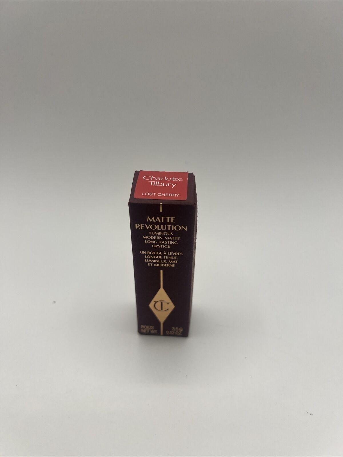 Charlotte Tilbury Matte Revolution Luminous Matte Lipstick Lost Cherry 0.12 Oz