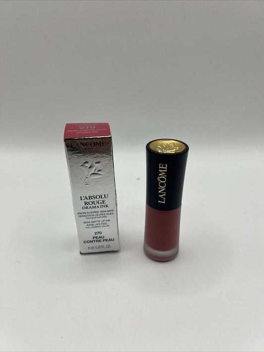 Lancome ~ L'Absolu Rouge Drama Ink ~ #270 Peau Contre Peau ~ NIB