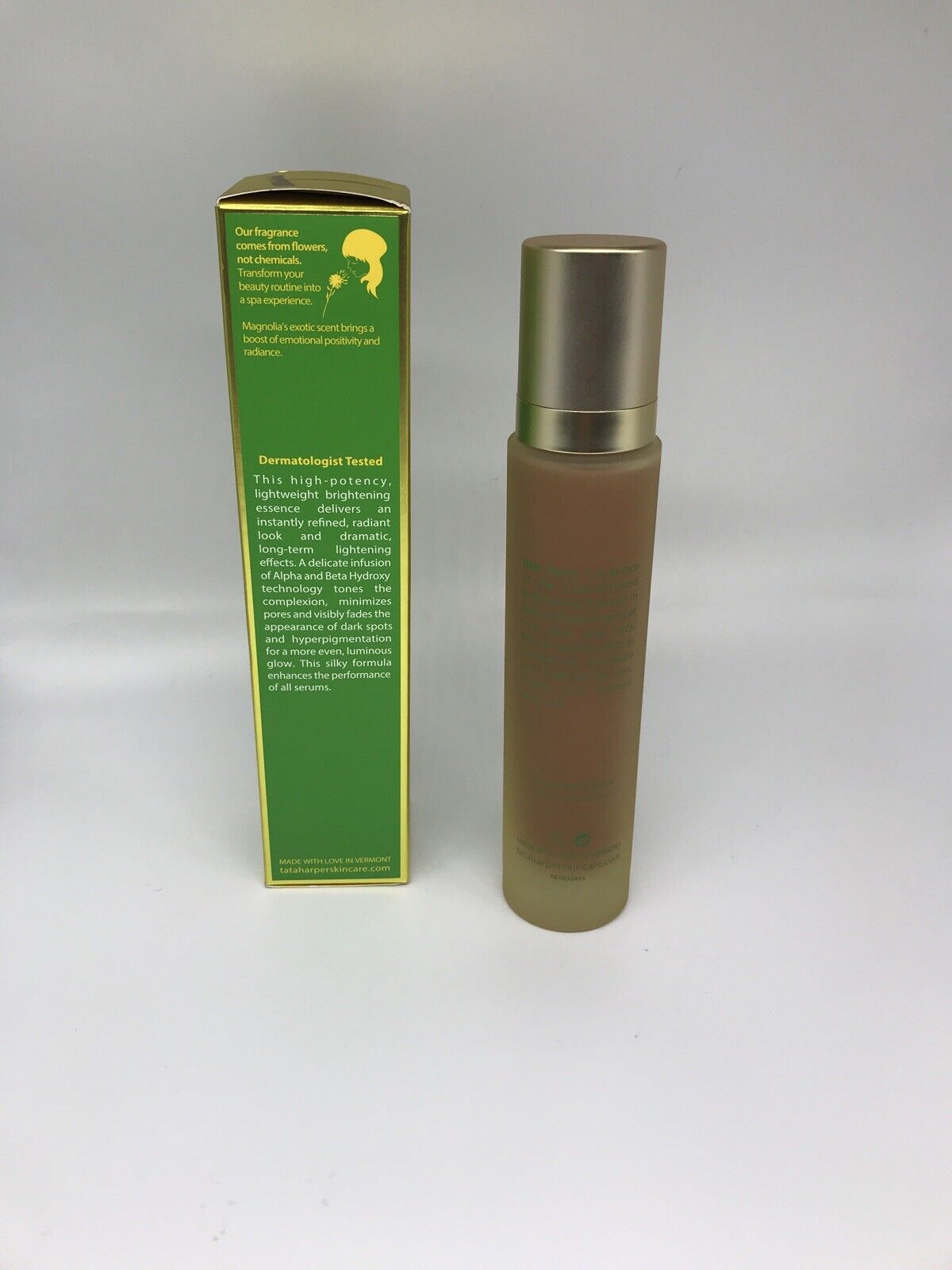 Tata Harper Concentrated Brightening Essence 3.4oz New In Box Super Natural