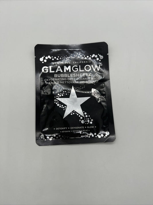 GLAMGLOW Bubblesheet Oxygenating Deep Cleanse Mask - Single Mask