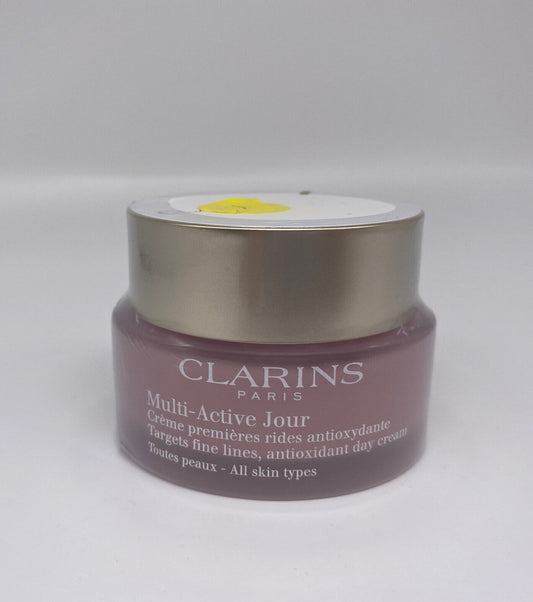 Clarins Multi Active Jour Antioxidant Day Cream All Skin Types - 50mL / 1.6 Oz.