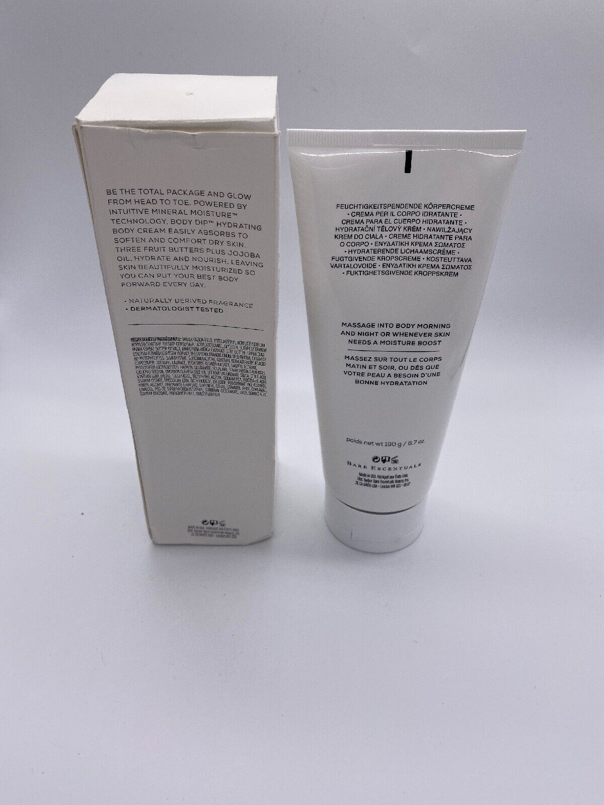 BareMinerals Body Dip Hydrating Body Cream ~ 6.7 oz ~ BNIB