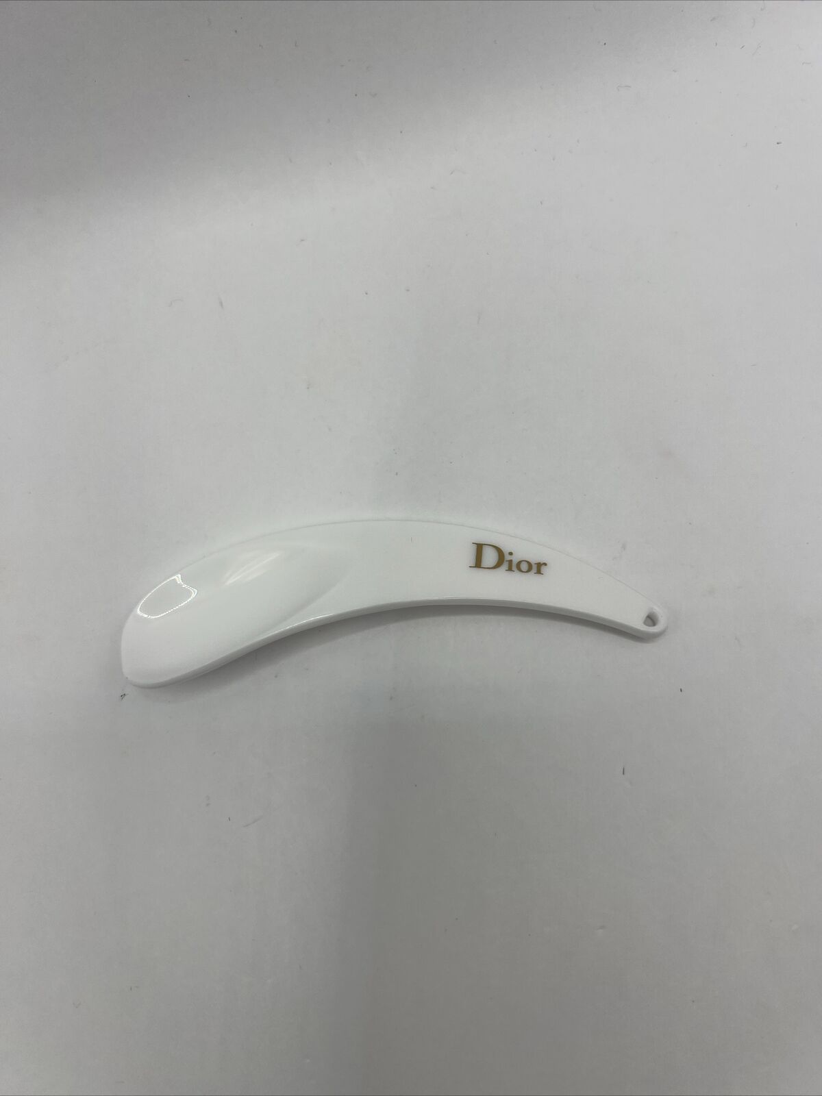 Christian Dior White Ceramics Applicator Spoon for Cream Or Balls