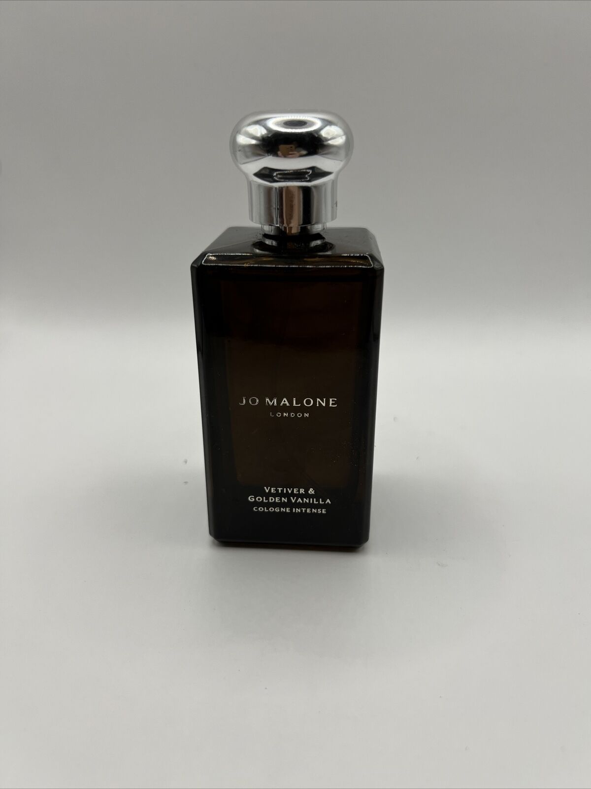 Jo Malone London Vetiver & Golden Vanilla 3.4oz Cologne Intense, Used !