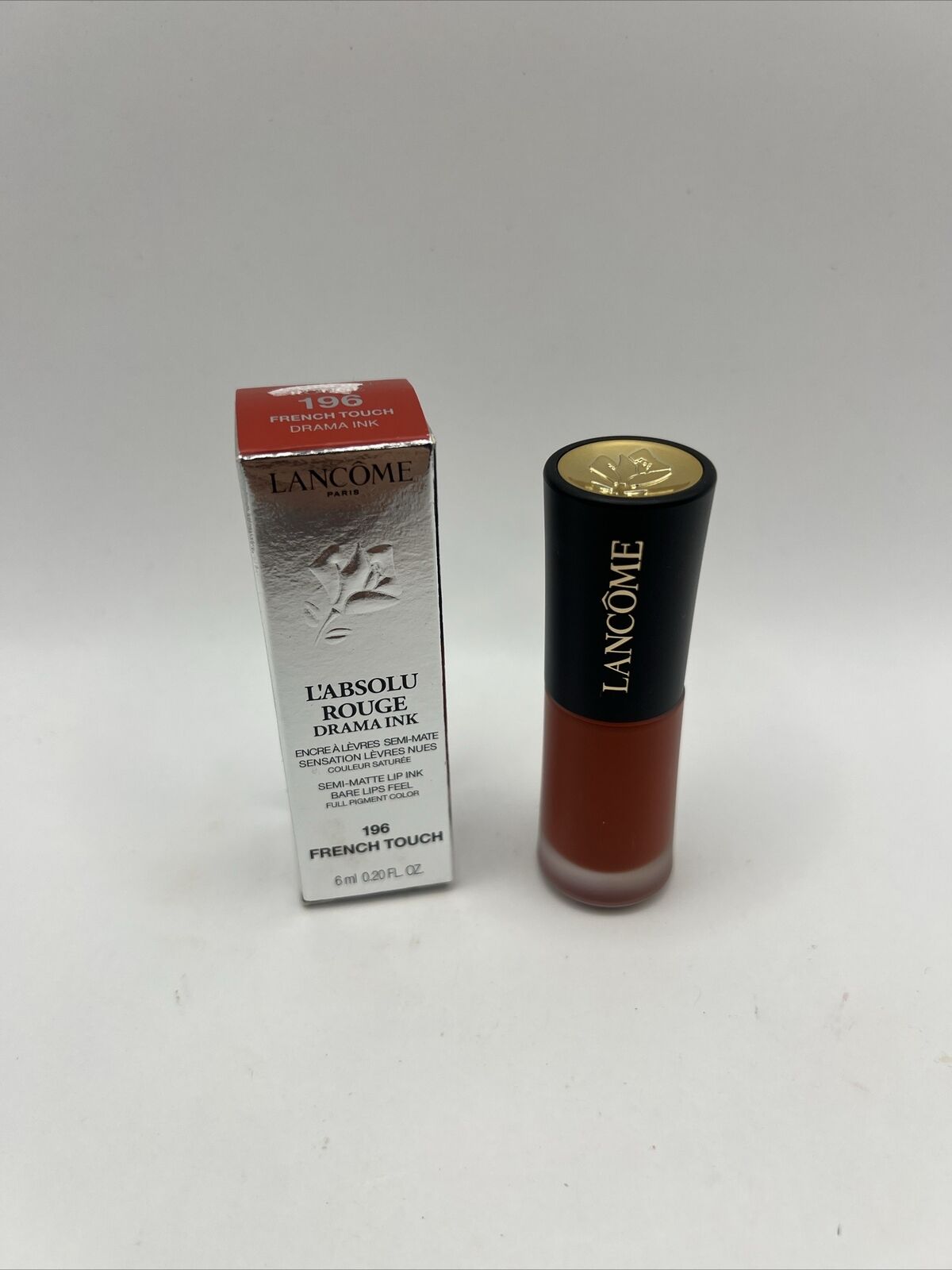 Lancome L'Absolu Rouge Drama Matte #196 FRENCH TOUCH 3.4 g *NEW IN BOX*