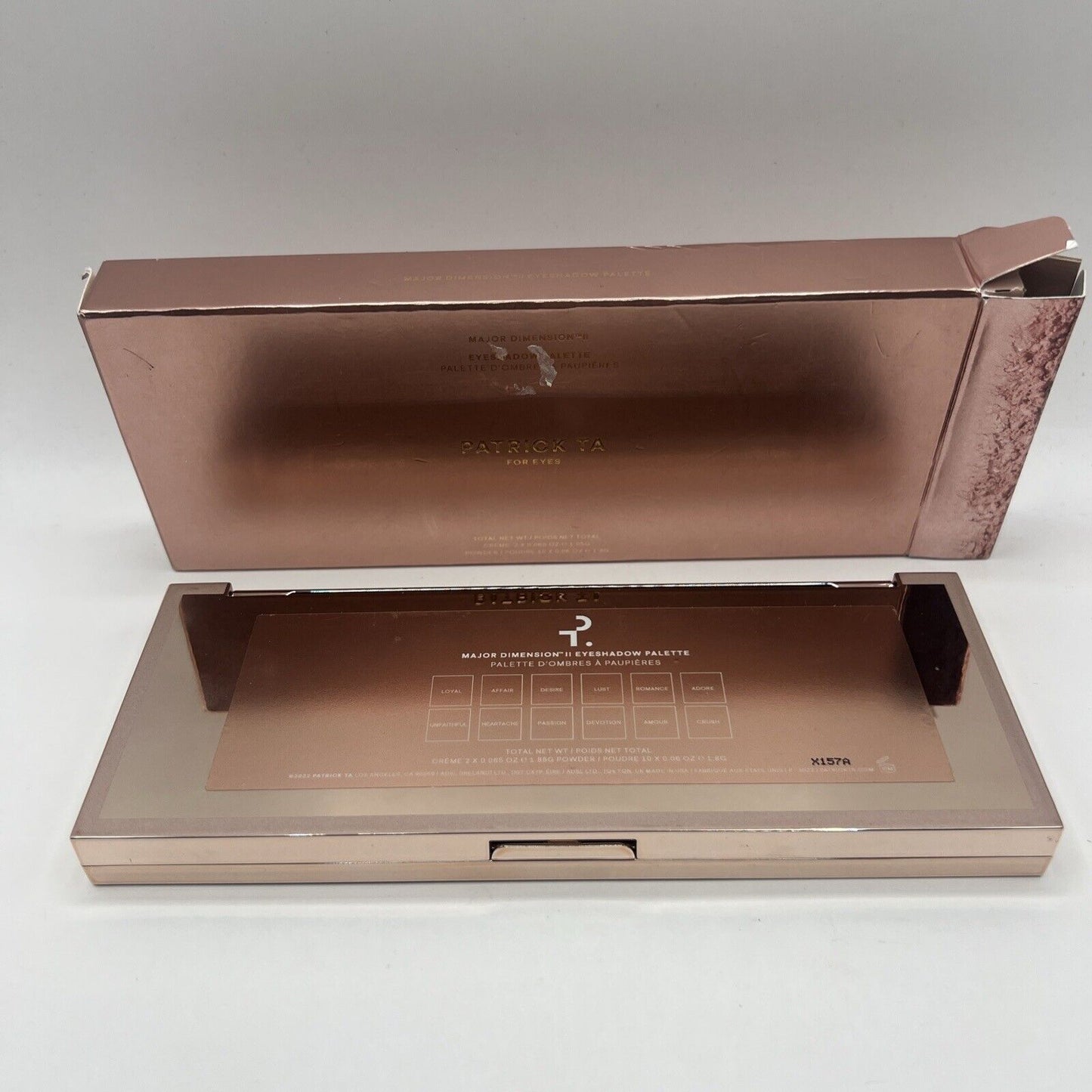 Patrick Ta Major Dimension II Rose Eyeshadow Eye Palette