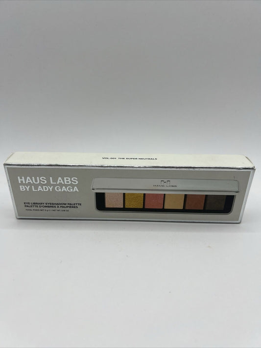 Lady Gaga Haus Labs "Vol. 001" The Super Neutrals Eyeshadow Palette - New In Box