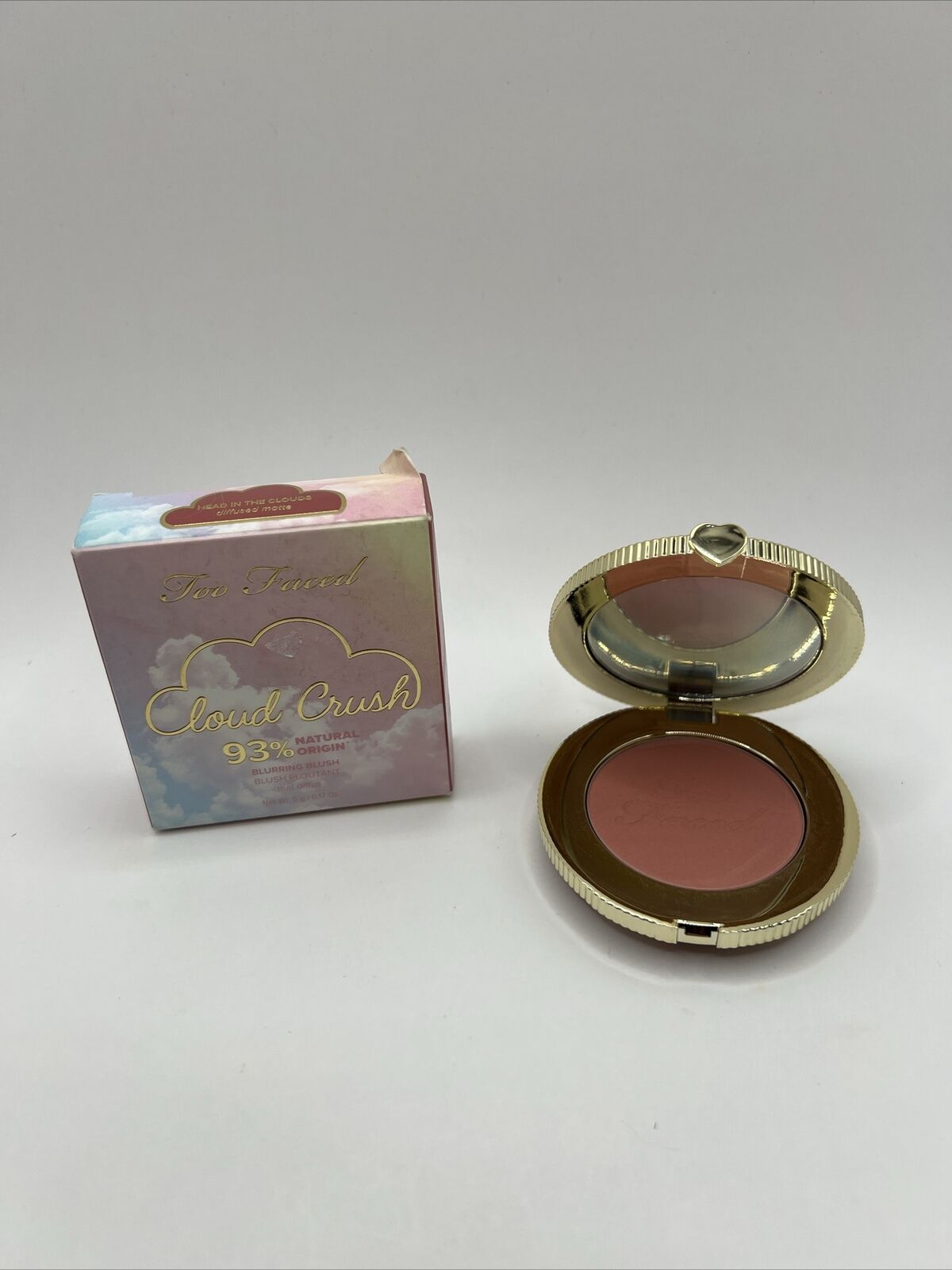 TOO FACED ~ CLOUD CRUSH BLURRING BLUSH ~ HEAD IN THE CLOUDS ~ 0.17 OZ