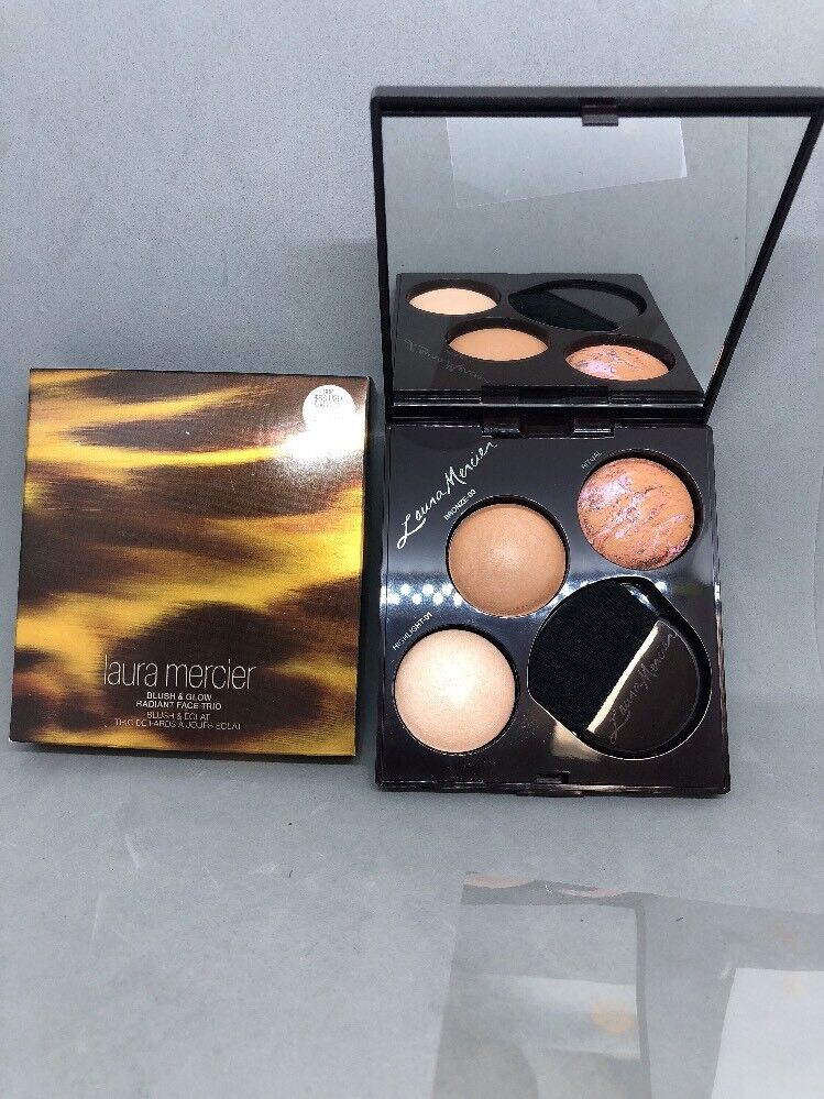 Laura Mercier Blush & Glow Radiant Face Trio NEW IN BOX