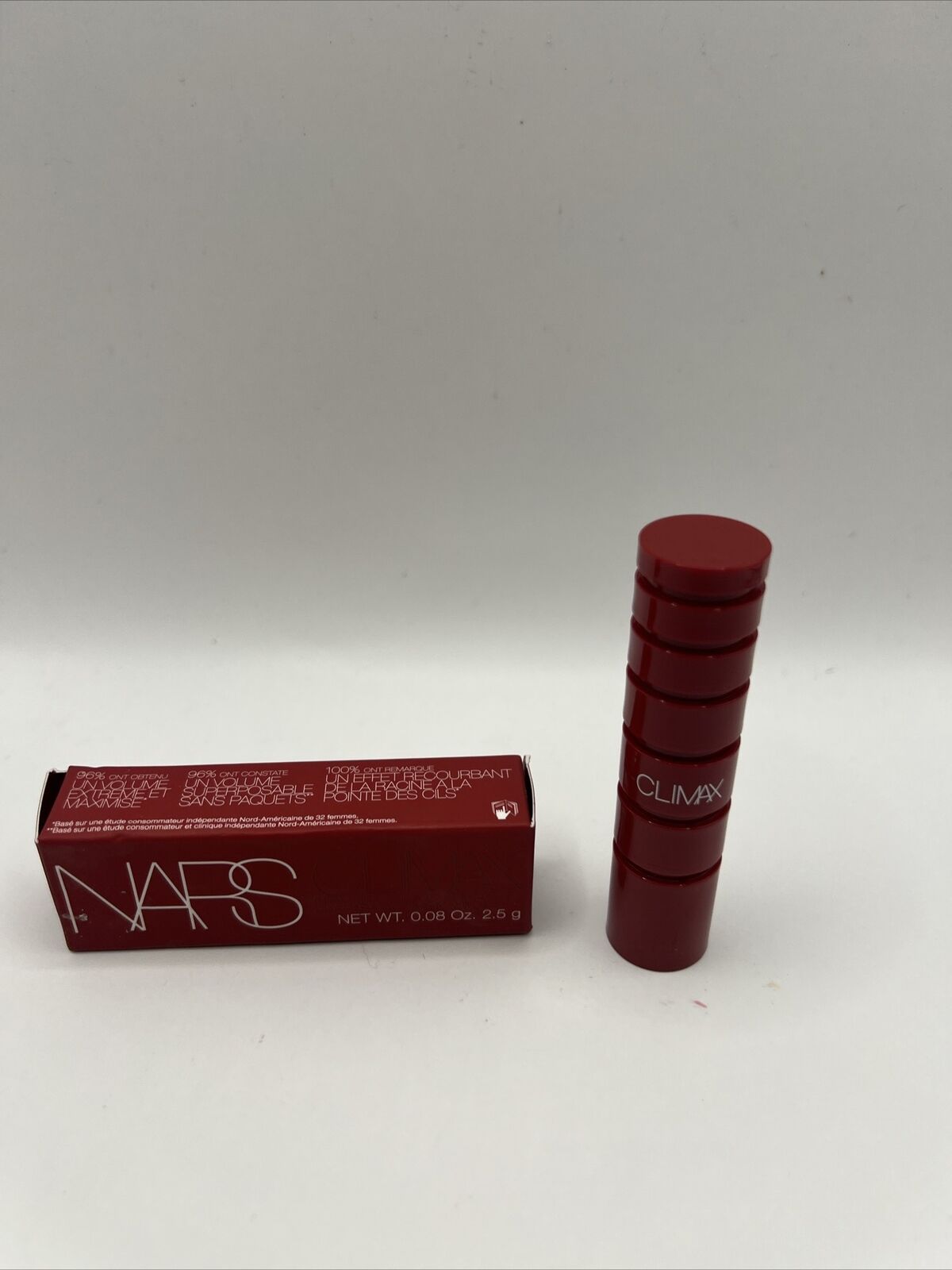 Nars Climax Dramatic Volumizing Mascara #7010 Explicit Black 0.08 Oz