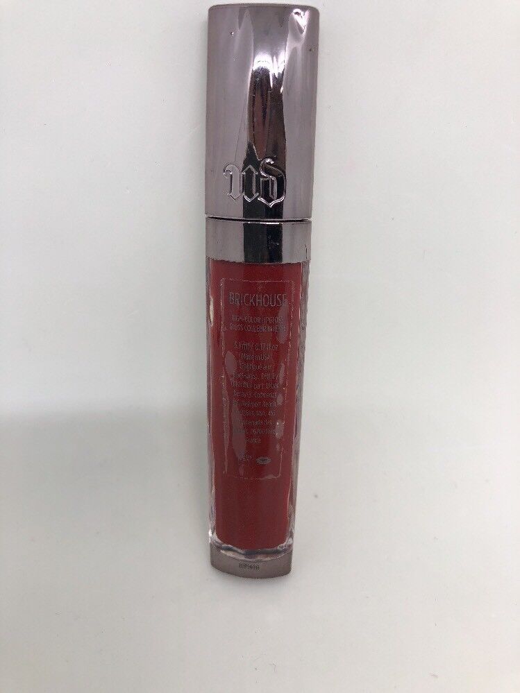 URBAN DECAY REVOLUTION HIGH COLOR LIP GLOSS - BRICKHOUSE - .17 oz.