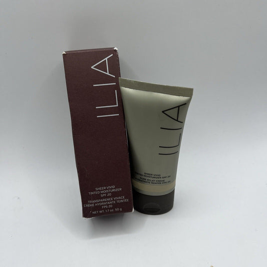 Ilia Sheer Vivid Tinted Moisturizer Belle Mare T2 1.7 Oz