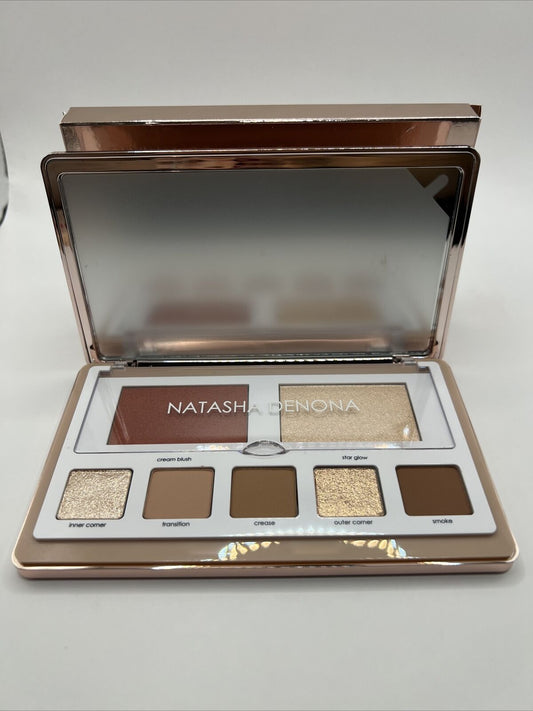 Natasha Denona Glam Face Palette Eye & Cheek Essential LIGHT New In Box