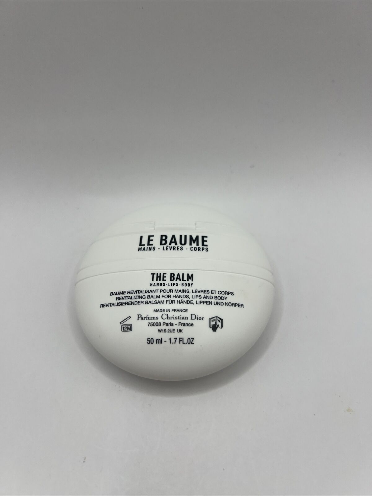 Christian Dior Le Baumé The Balm Hands Lips Body - 1.7 Oz  New Unused