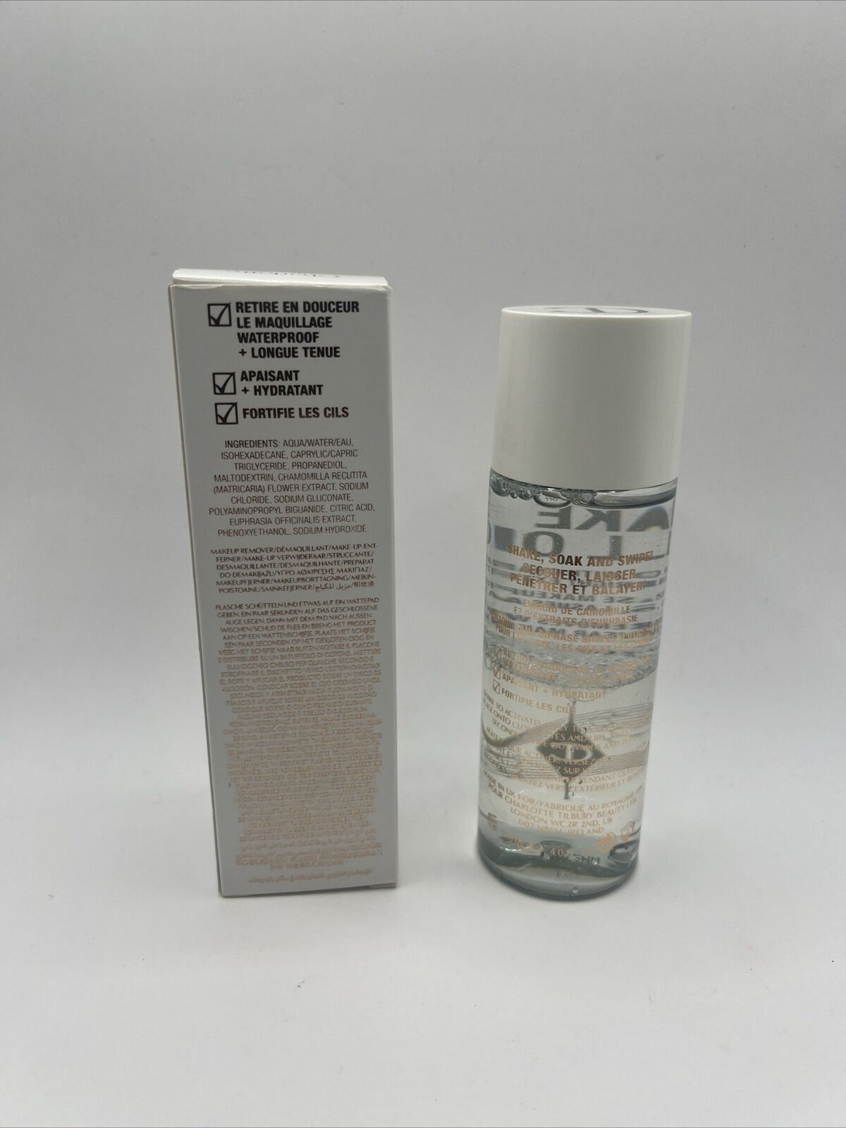 Charlotte Tilbury TAKE IT ALL OFF Bi-Phase Longwear Makeup Remover 120mL 4 Fl Oz