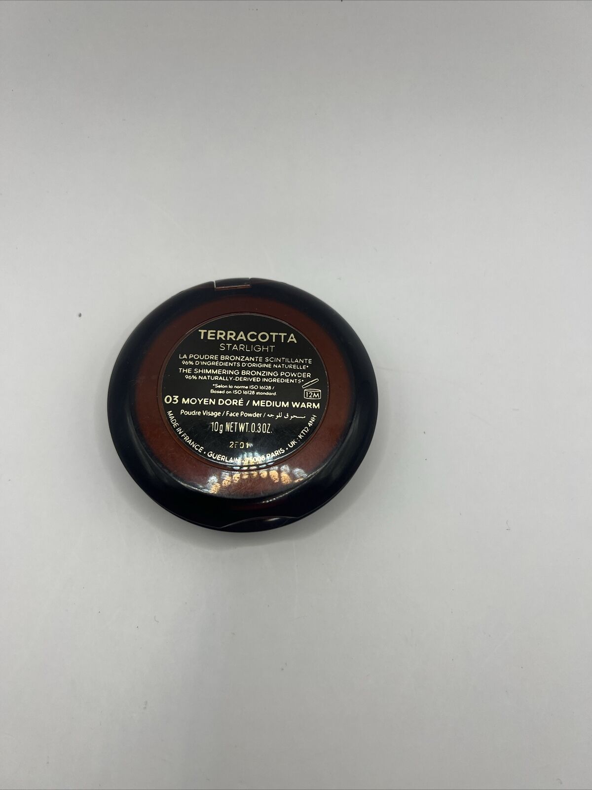 GUERLAIN TERRACOTTA THE BRONZING POWDER - 03 MOYEN DORE/ MEDIUM WARM NWOB