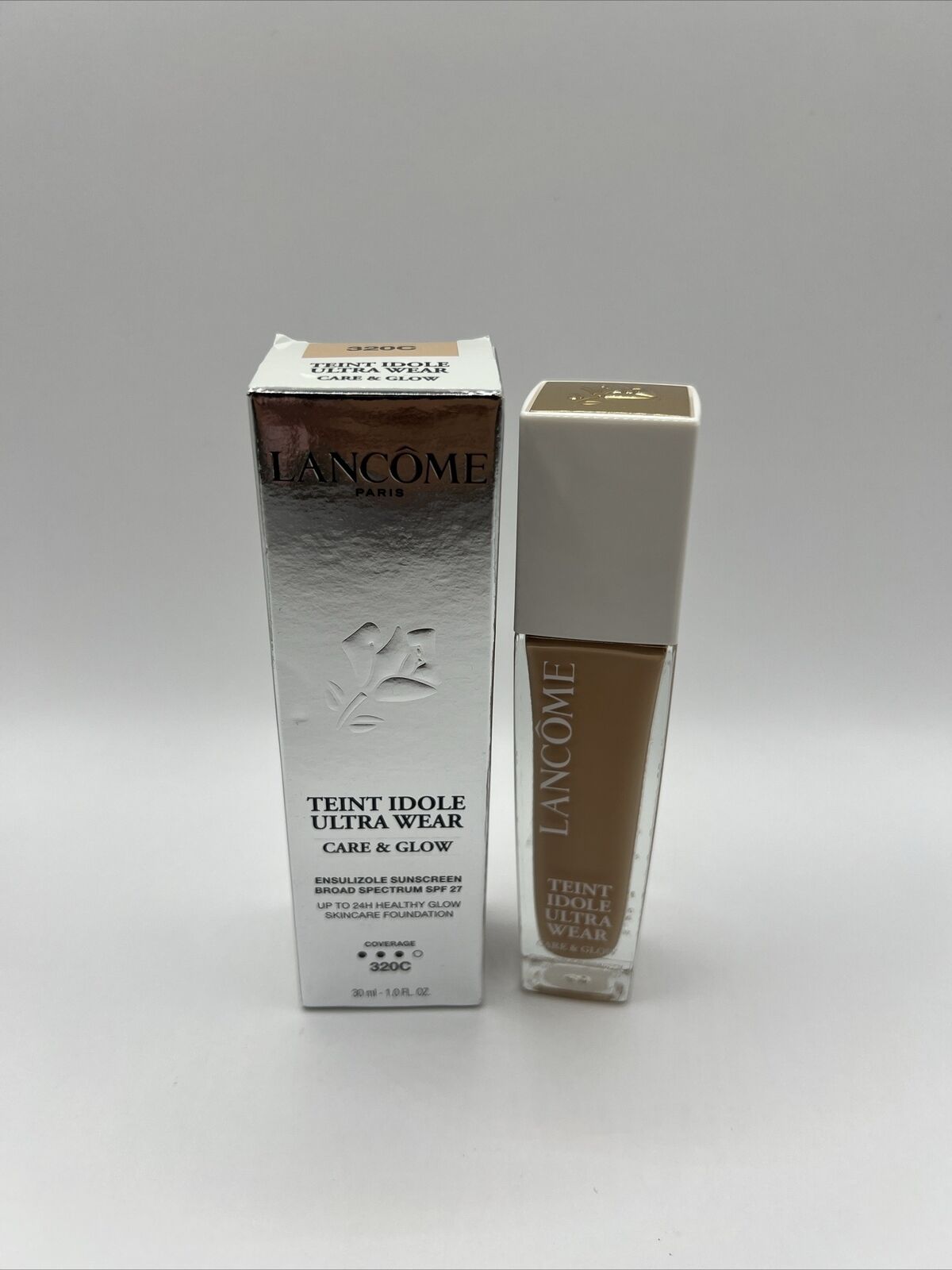 LANCOME ~ TEINT IDOLE ULTRA WEAR LONG WEAR FOUNDATION ~ # 320 (C) ~ BOXED