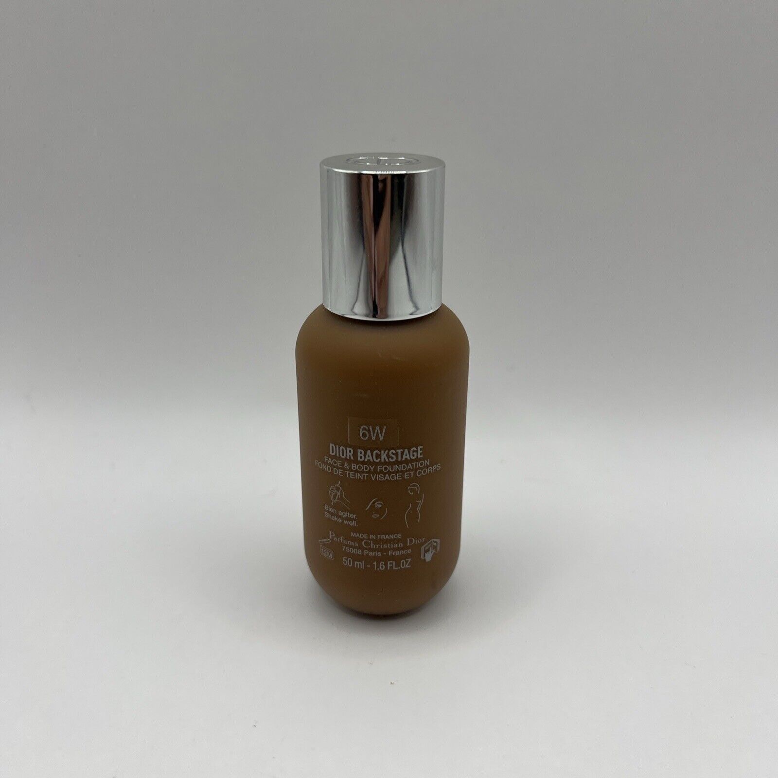 Dior Backstage Face & Body Foundation - 6 W - 1.6 oz Authentic