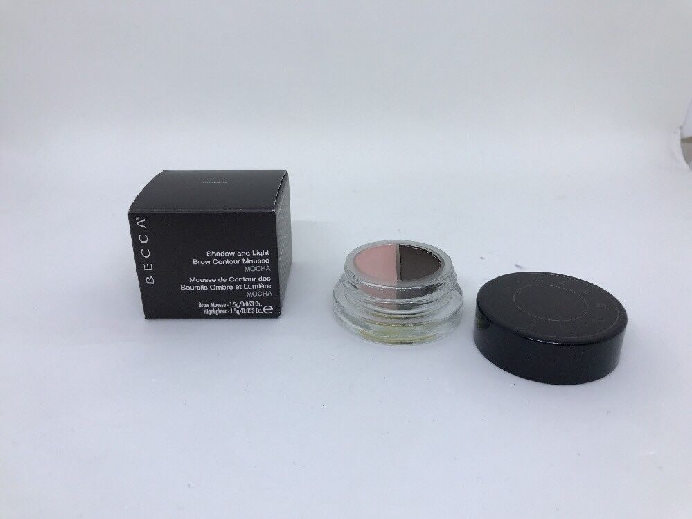 BECCA Shadow and Light Brow Contour Mousse- MOCHA 1.5g NEW