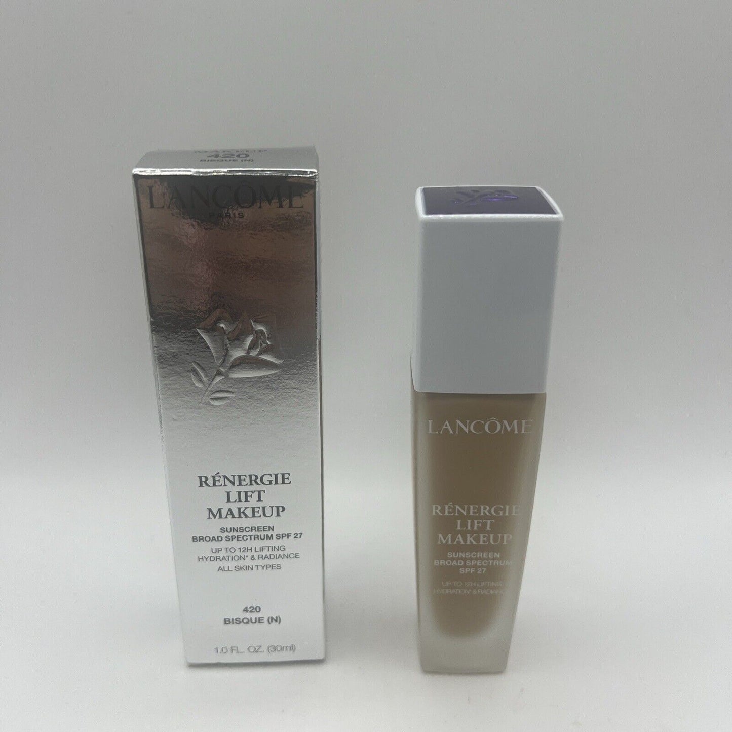 Lancome Renergie Lift Makeup Foundation 420 Bisque (N) 1 Oz New In Box